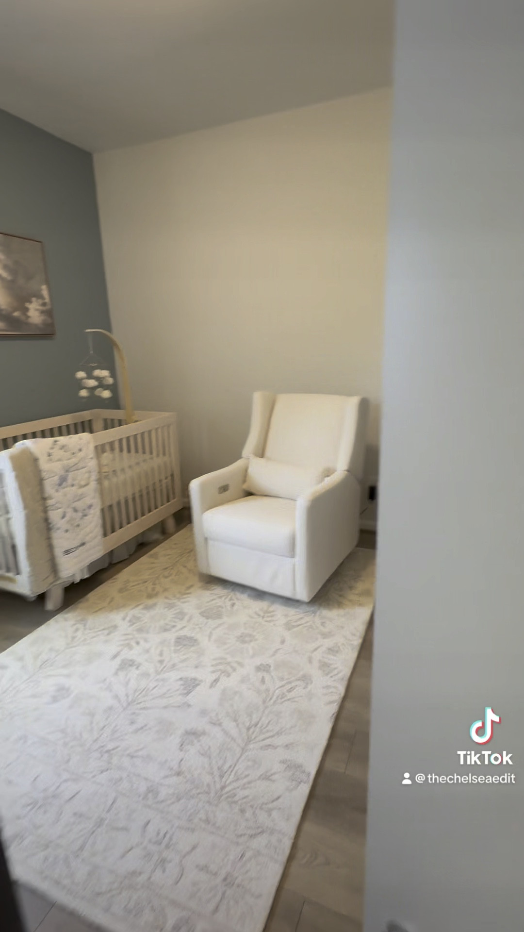 Our sweet boys nursery reveal— went went for a neutral theme with some vintage forest elements🌳🌤️ 

Our dresser was my great great great aunts — family heirloom and I refurbished it ! I added a similar style from pottery barn! 

#LTKBump #LTKBaby