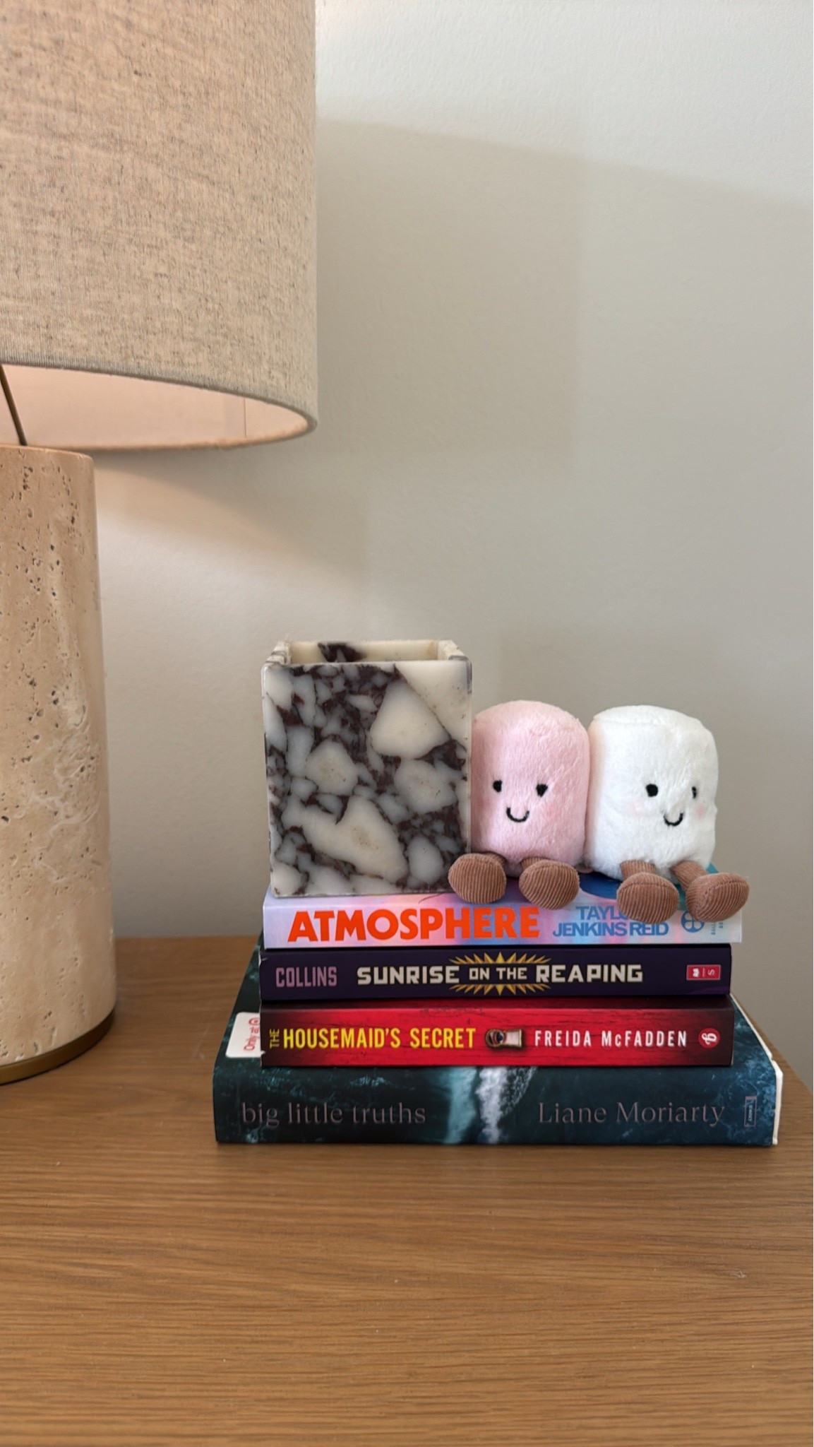 #ad #TargetPartner #TargetBooks who else’s TBR list is ever growing?! I’m always looking for a new book to add to my list and want to know what thrillers you couldn’t put down! 

Linked up the new book arrivals at @target and what’s on my nightstand on my LTK