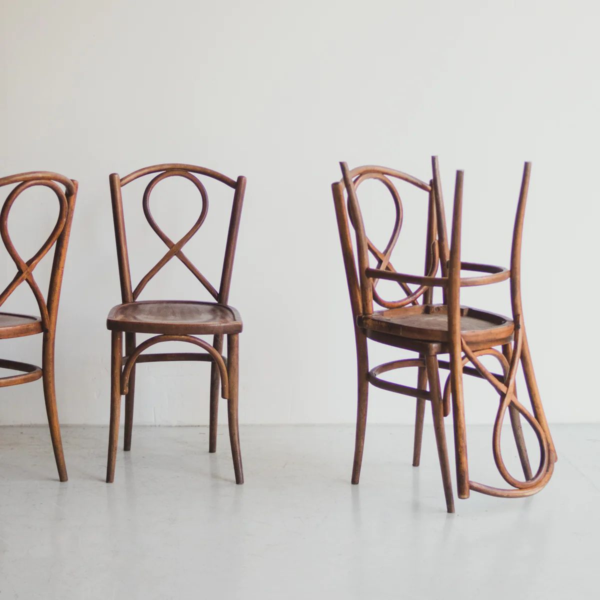 Henry Geneste Bentwood Dining Chair | Elsie Green US