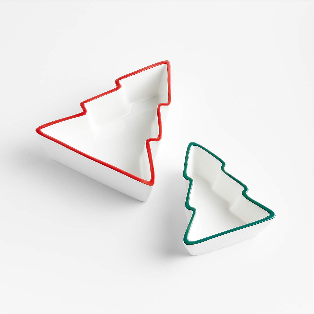 Christmas Tree Ramekins, Set of 2 + Reviews | Crate & Barrel | Crate & Barrel