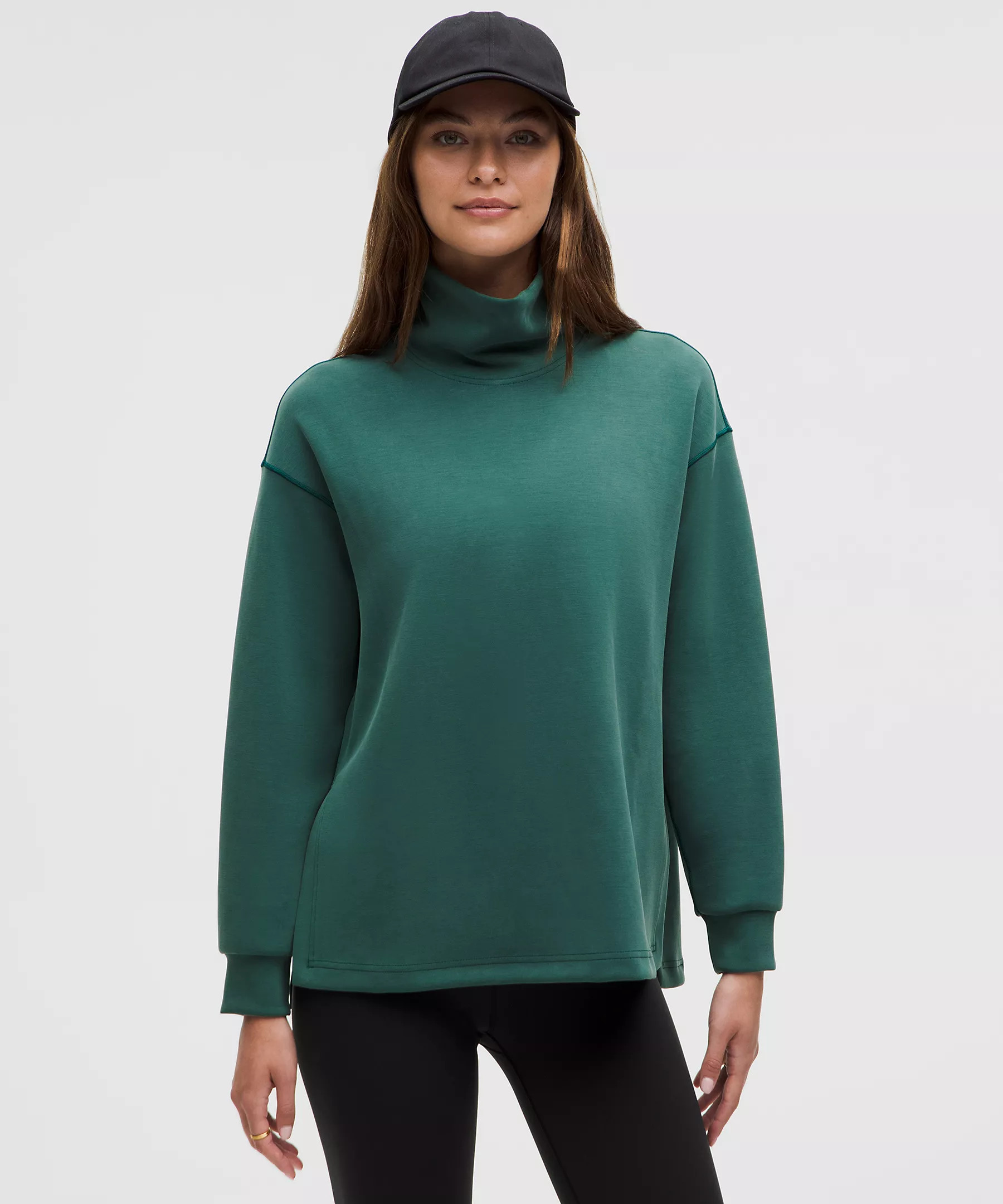 Softstreme Funnel-Neck Long Pullover | Women's Sweaters | lululemon | Lululemon (US)