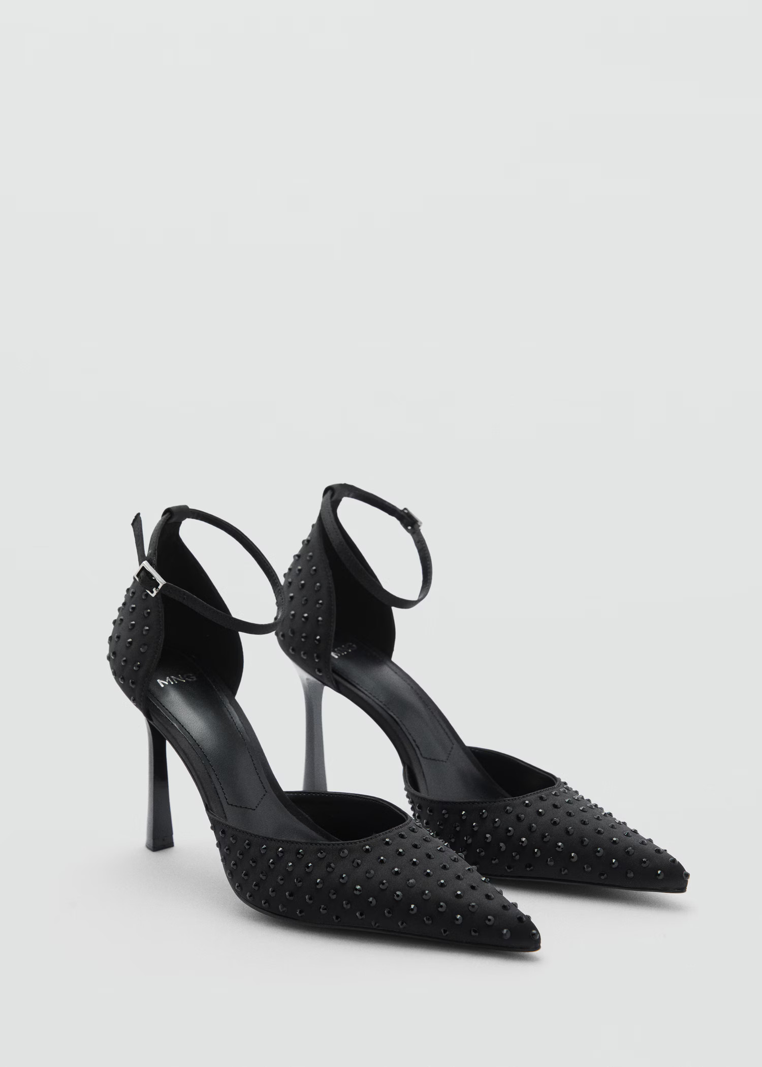 Crystal heel shoe - Women | MANGO United Kingdom | MANGO (UK)