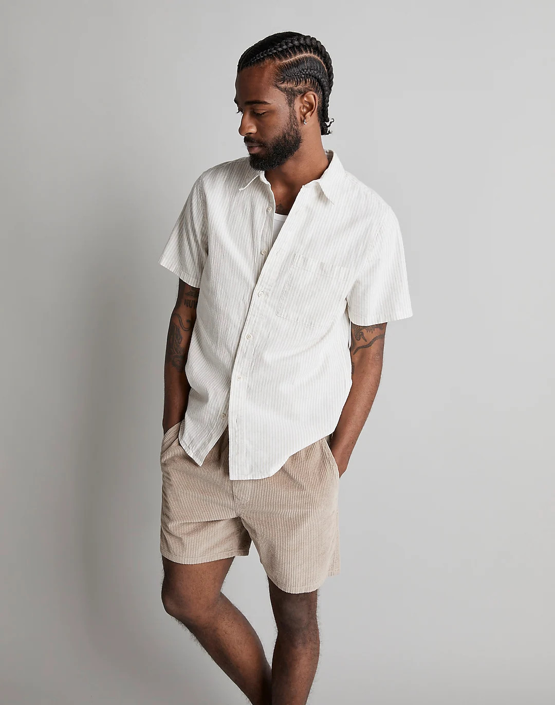5 1/2" Corduroy Everywear Shorts | Madewell