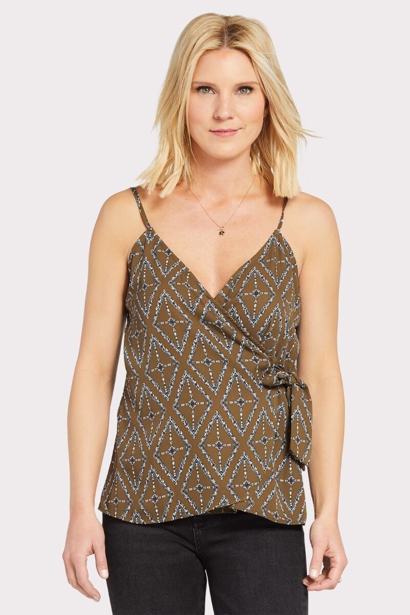Ginny Diamond Wrap Cami | Evereve