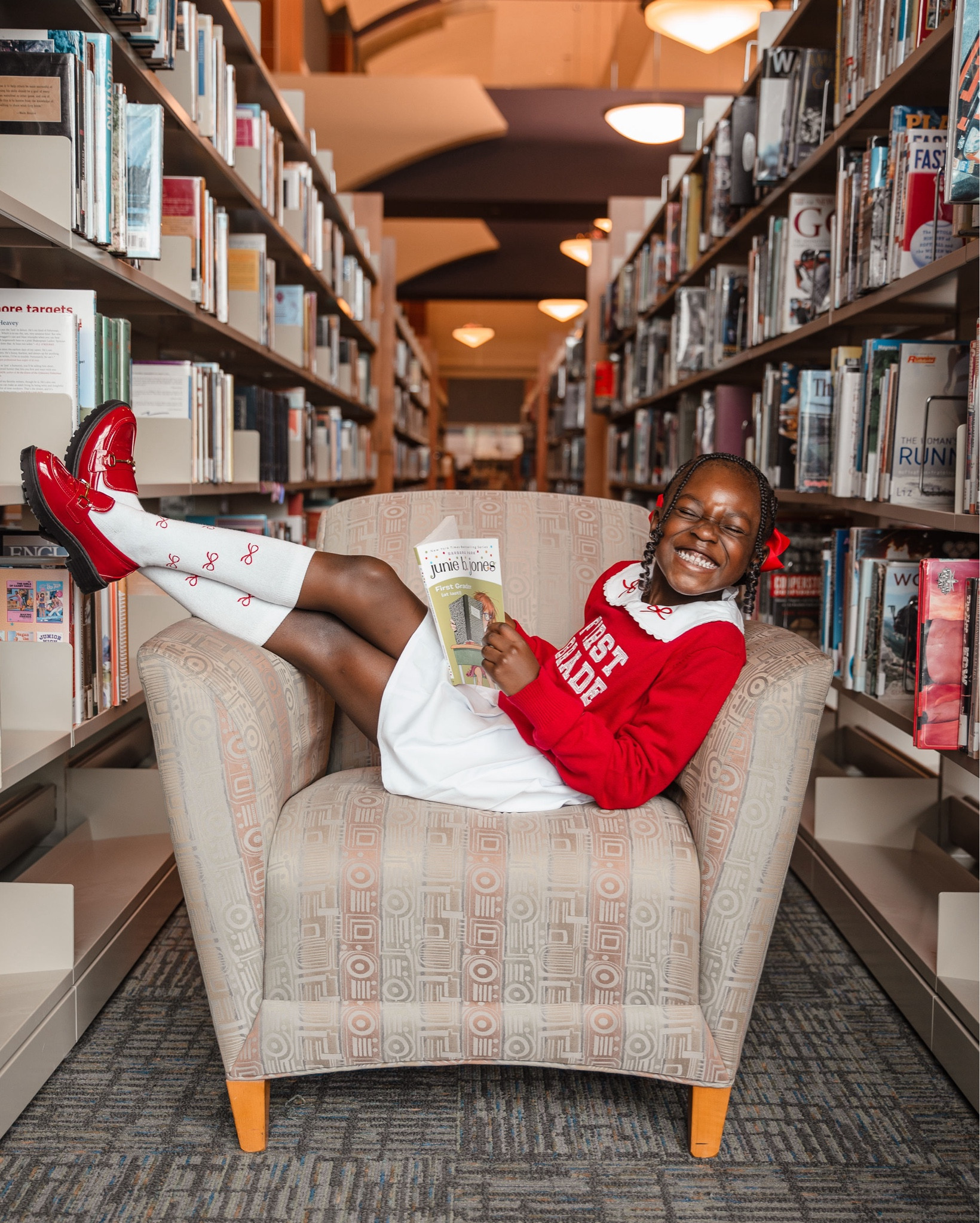 “Today a reader, tomorrow a leader” 📚 🍎🤍❤️
Brooklyn G, 1st grade
2024-2025 
📸- @sapphire_moon_photography 


#LTKBacktoSchool 

#LTKKids