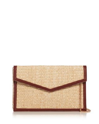 Raffia Envelope Convertible Clutch - Exclusive | Bloomingdale's (US)