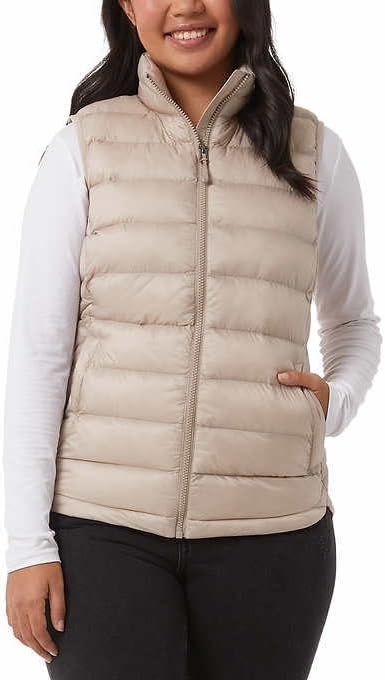 32 Degrees womens vest color beige | Amazon (US)