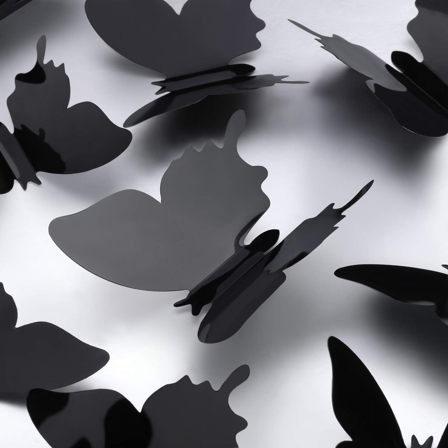 120 Pieces 3D Butterfly Wall Stickers 3 Sizes Removable Butterfly Mural Decals for Baby Kids Room... | Amazon (US)