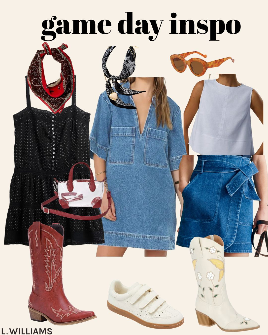 game day essentials!  

 