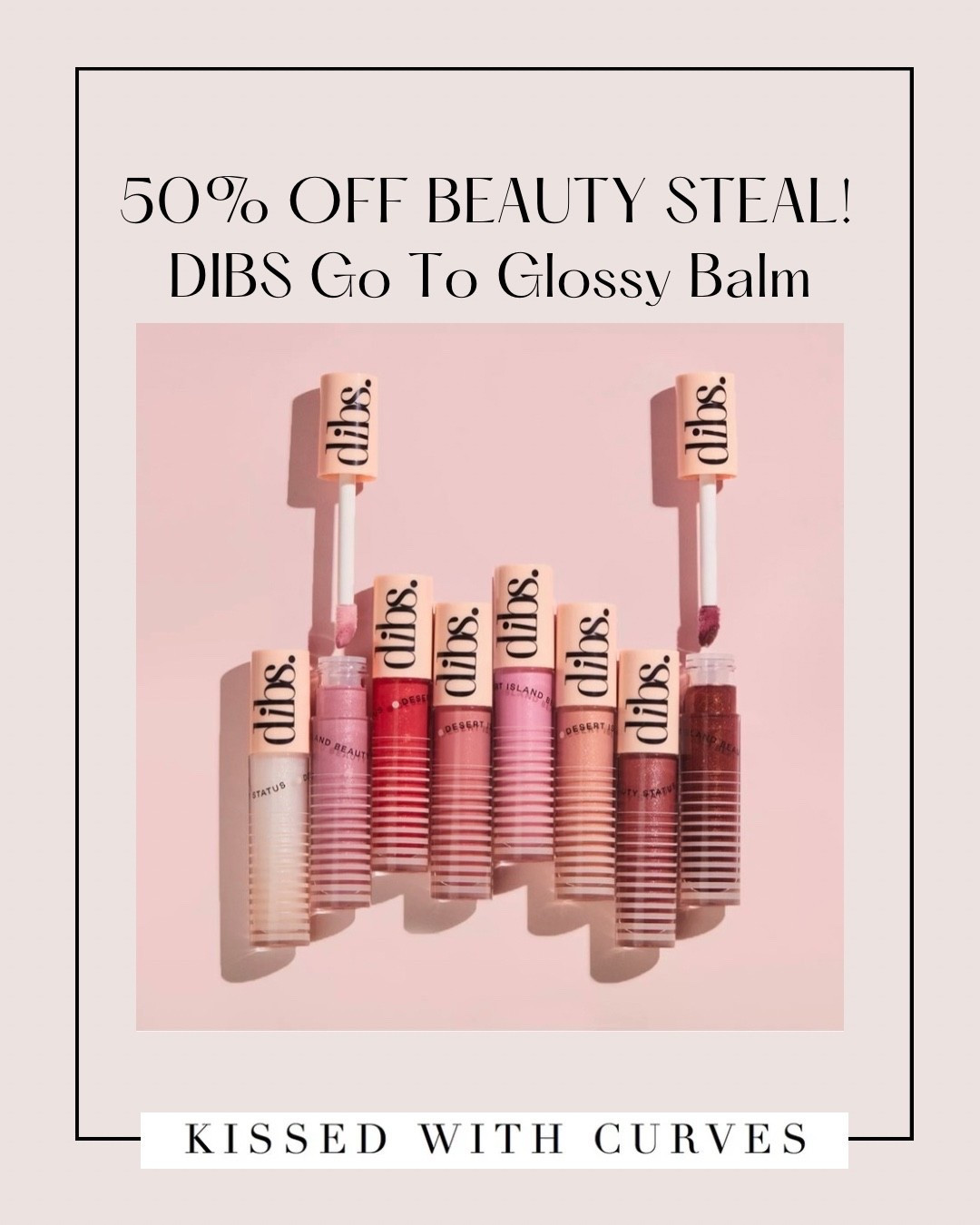 50% off Beauty Steal! Grab one or a couple of these pretty DIBS Go To Glossy Balms while they’re half price! Lots of great colors and lots of other great 50% off beauty steals today! 

#LTKBeauty #LTKSaleAlert #LTKOver40