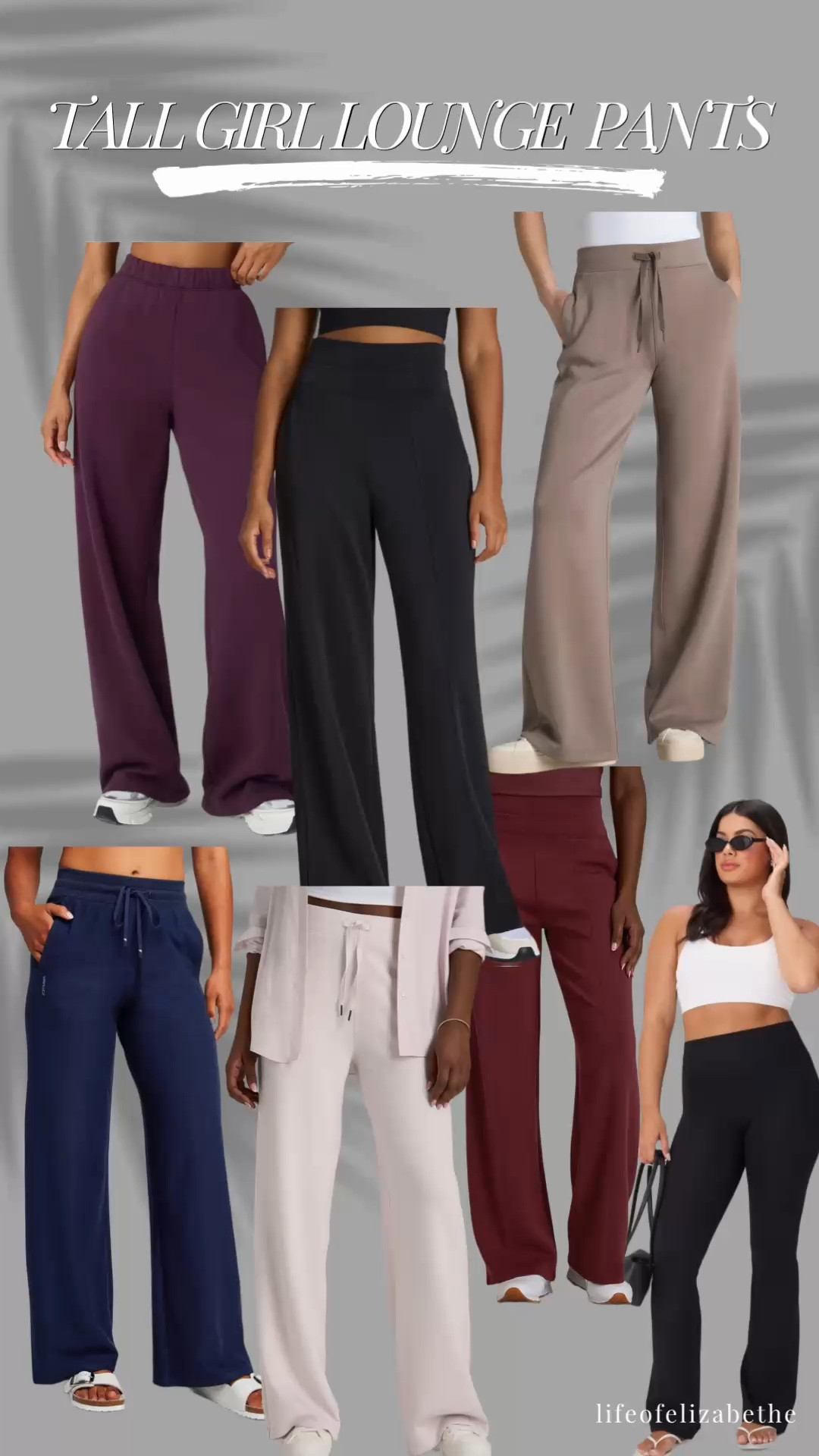 Couple lounge and sweat pants with tall lengths. Wear size large

#LTKOver40 #LTKTall #LTKMidsize