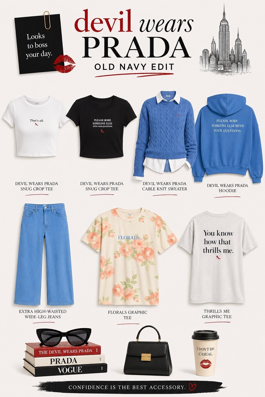 Old navy devil wears Prada 
