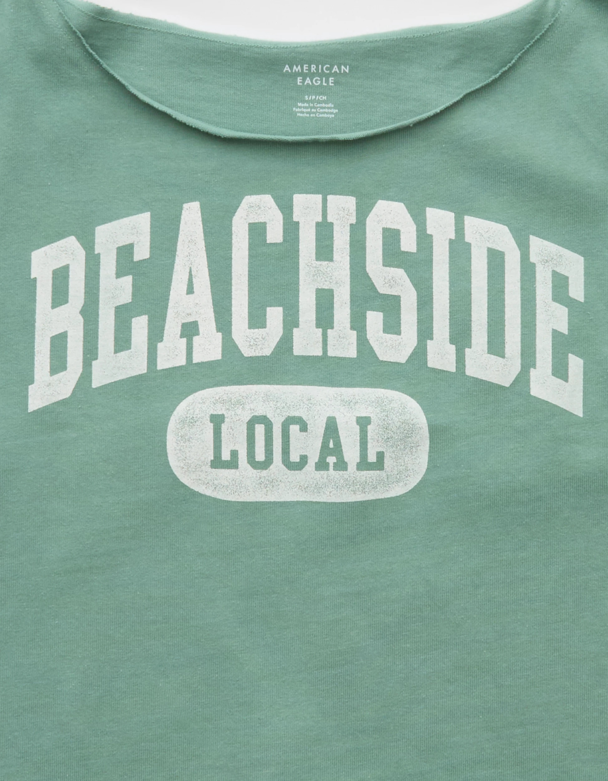 AE Off The Shoulder Graphic T-Shirt | American Eagle Outfitters (US & CA)