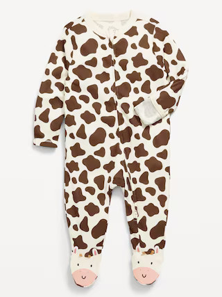 2-Way-Zip Sleep & Play Footed One-Piece for Baby | Old Navy (US)