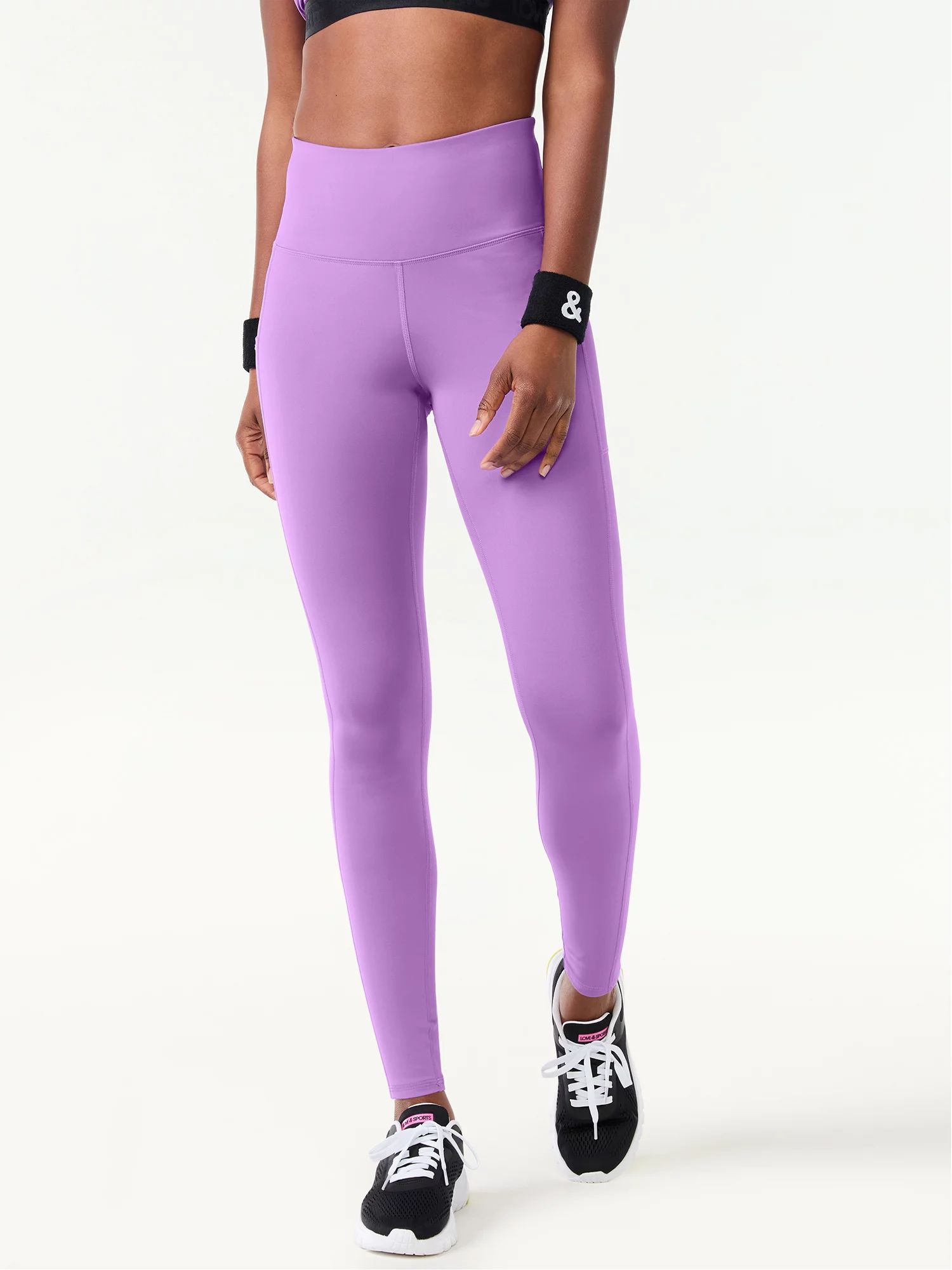 Love & Sports Women's Performance Full Length Leggings with Side Pockets | Walmart (US)