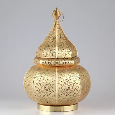 Vintage Moroccan Large Table Decor Lamp | Table Top And Garden Lantern | Home Decor And Gift | Wayfair North America