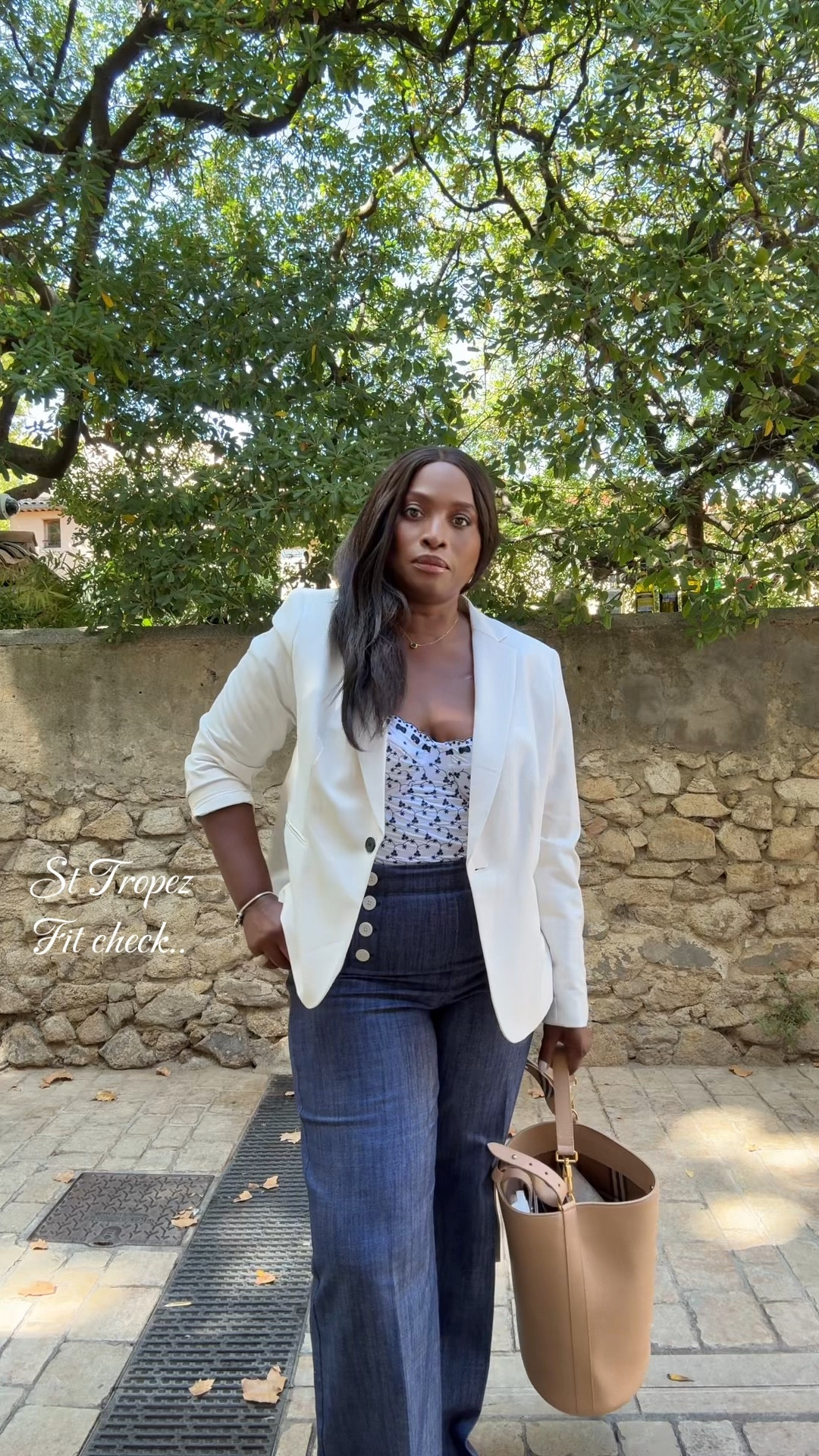 Throw back to my European vacation last year as the temp in New  York is in the 70s.
Blazer @H&M Swimsuit @jcrew, Pants @loft,  Sandals @toryburch, Bag @burberry, Glasses @longchamp

#LTKgrwm #LTKTravel #LTKootd