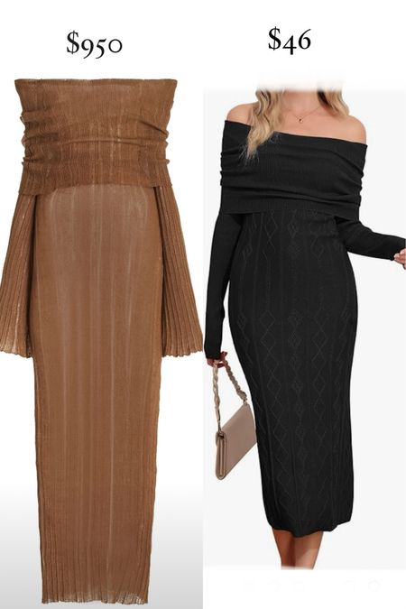 Fold over knit maxi dress for winter! The designer version is $950 but I found so many similar dresses for under $100! 

#LTKHoliday #LTKfindsunder100 #LTKSeasonal