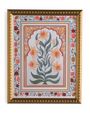 16x20 Mughal Flower Framed Wall Art | TJ Maxx
