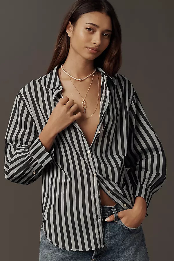 THE GREAT. Daily Buttondown Shirt | Anthropologie (US)