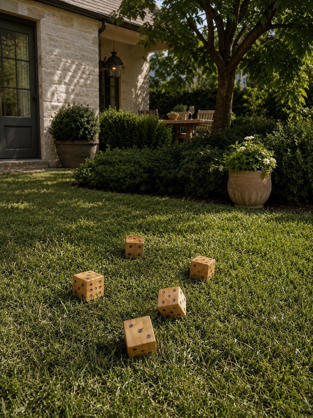 Game Night, Backyard Edition 🎲☀️

The best summer memories are often the simplest ones—good company, fresh air, and a few friendly rounds of backyard games. These oversized wooden dice are the perfect addition to family gatherings, cookouts, Fourth of July celebrations, and evenings spent enjoying the outdoors. 🌿

I love how they instantly turn any backyard into a gathering space for all ages. Whether you’re hosting friends, entertaining grandkids, or creating a fun family tradition, these classic lawn games bring everyone together for a little healthy competition and a lot of laughs.

Follow @farmtotablecreations on Instagram for more cozy home finds, outdoor entertaining inspiration, and seasonal favorites 🤍

#LTKHome #BackyardGames #OutdoorLiving #FamilyFun #SummerEntertaining #BackyardGoals #LawnGames #OutdoorFun #GameNight #FourthOfJulyFun #FamilyGatherings #OutdoorDecor #BackyardInspiration #SummerFavorites #LTKStyle

#LTKSeasonal #LTKHome #LTKSaleAlert