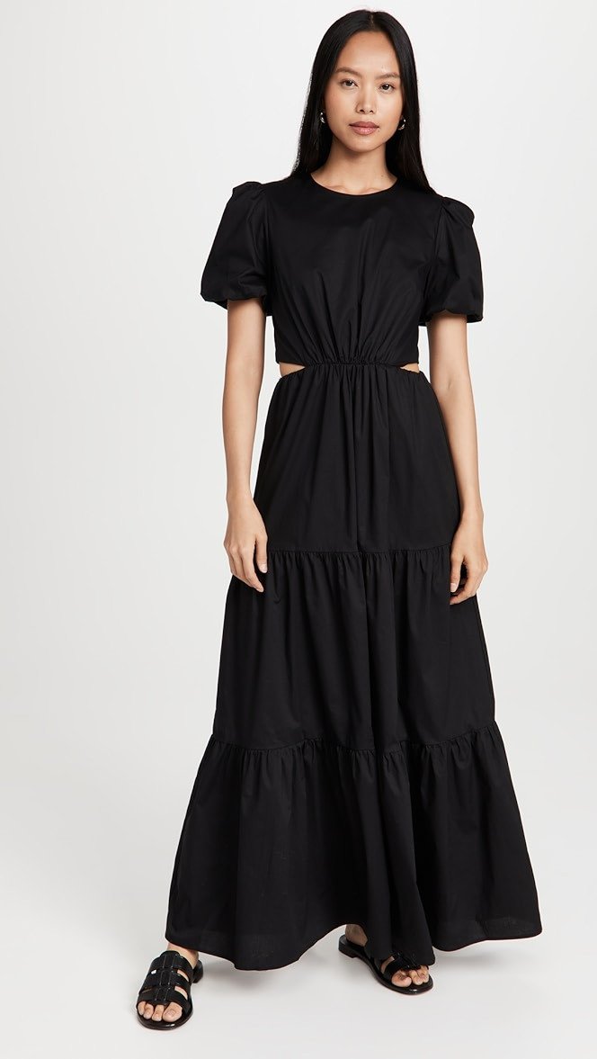 Plaza Cut Out Tiered Maxi Dress | Shopbop