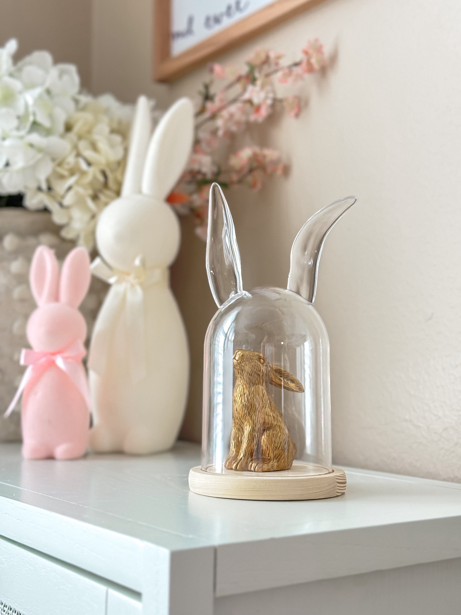 Easter Decor - $6 Bunny Cloche at Walmart 

#walmart #walmarthome #walmarteaster #ltkunder20 #homedecor #cloche #easter #easterdecor 

#LTKhome #LTKfindsunder50 #LTKsalealert