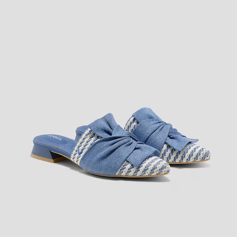 Pointed-Toe Knot Sandals (Yaffa Pro) | VIVAIA