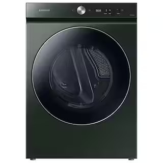 Samsung Bespoke 7.6 cu. ft. Vented Smart Electric Dryer in Forest Green with AI Optimal Dry and S... | The Home Depot