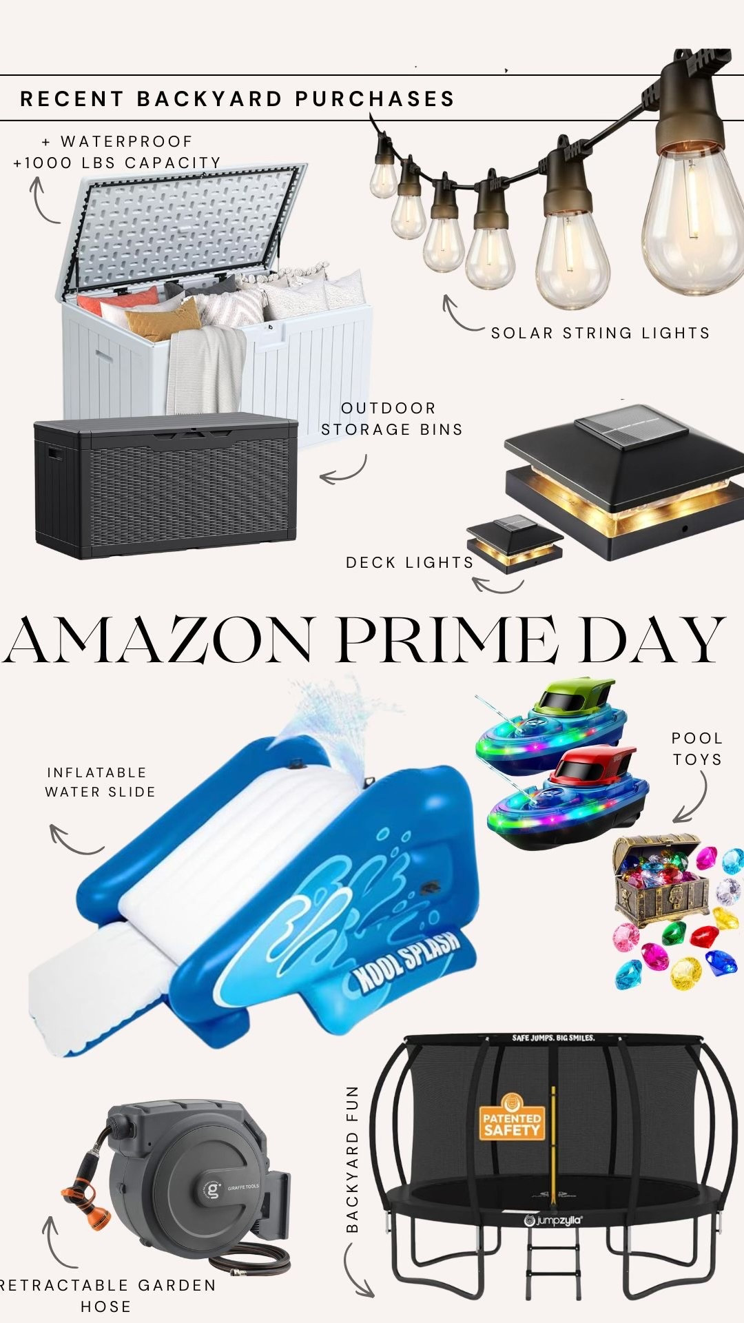 BACKYARD | Prime day 2026

#LTKHome #LTKdayinmylife #LTKSeasonal