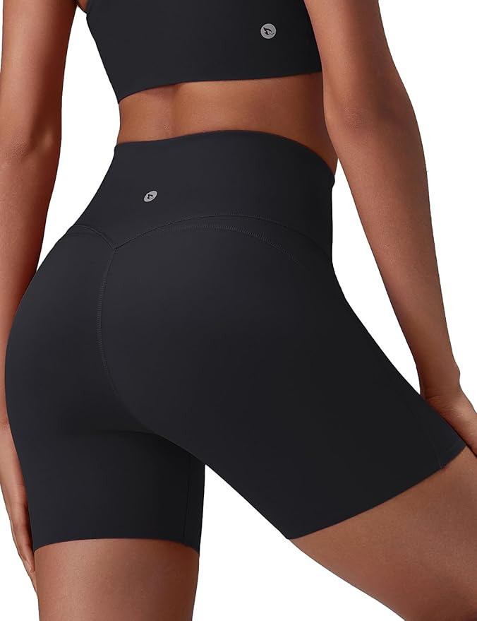 baleaf Sweatleaf Womens Biker Shorts, 5" High Waist Tummy Control Butt Lifting Yoga Workout Runni... | Amazon (US)