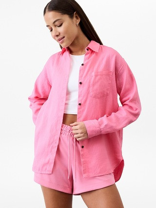 Retreat Linen Top | Athleta