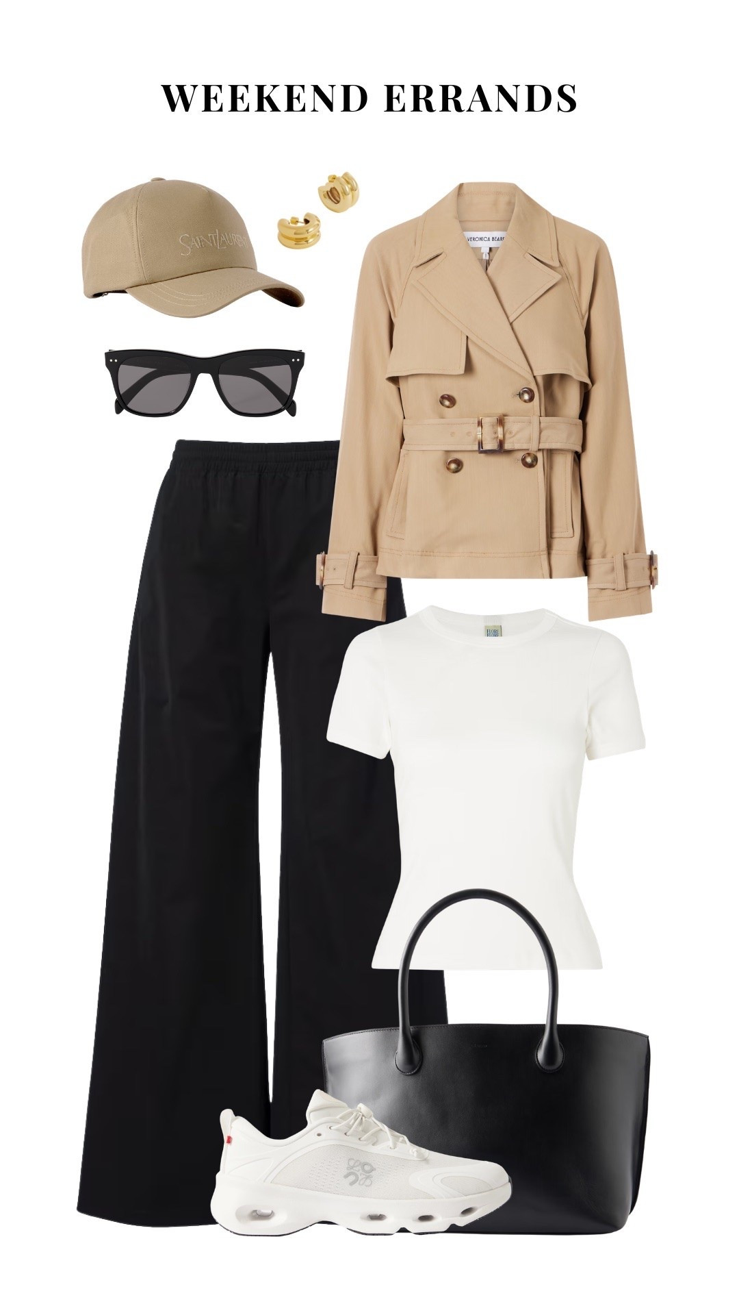 A polished take on weekend dressing. 🤎 A few elevated staples—tailored outerwear, relaxed trousers, a classic tee and sneakers—make an easy, understated look for running errands or a casual day out.

luxury weekend outfit, elevated casual, weekend outfit, weekend style, casual chic, luxury fashion, designer fashion, minimalist style, quiet luxury, classic style

#LTKootd #LTKSeasonal #LTKOver40