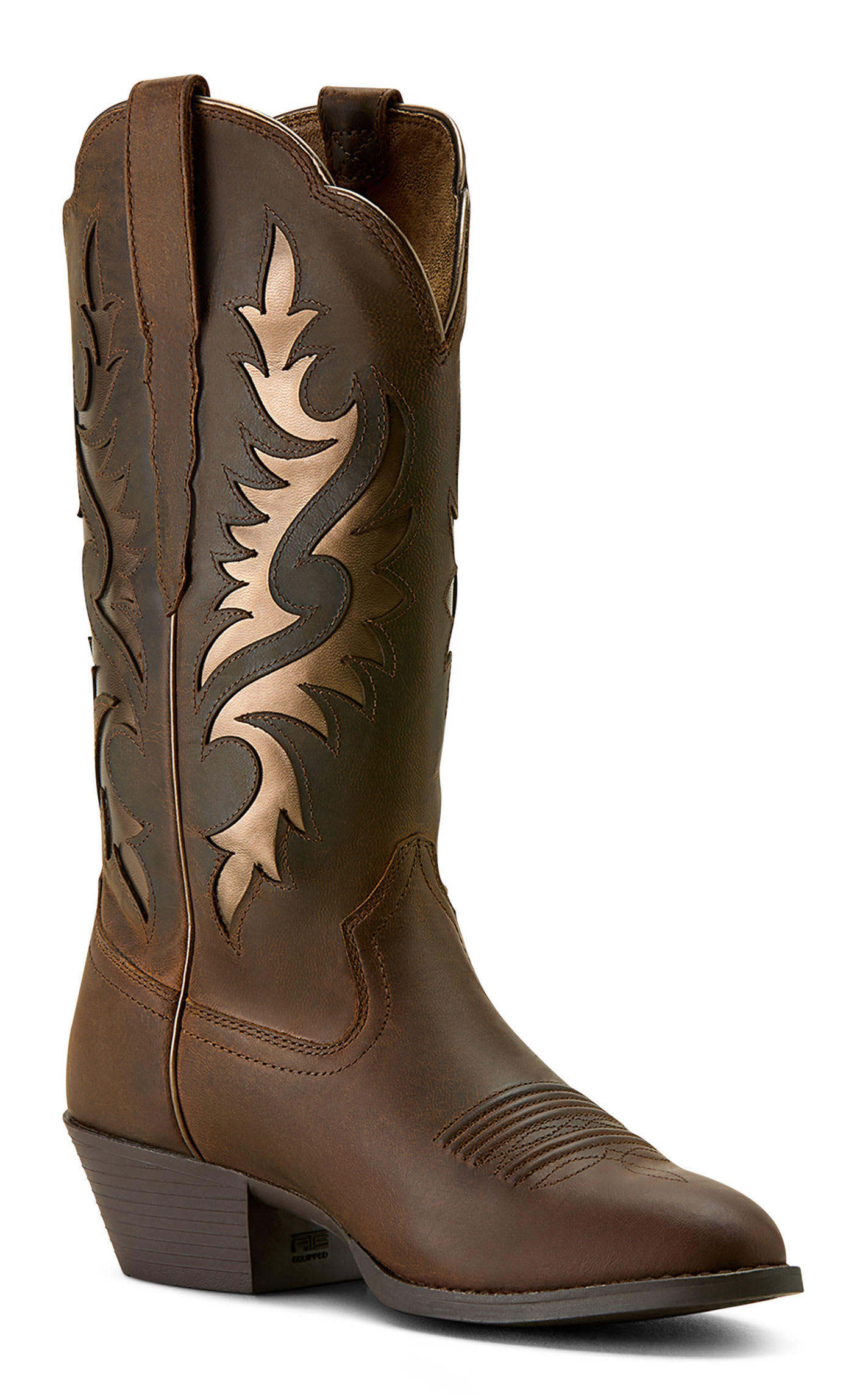 Ariat Women's Sassy Brown & Bronze Heritage Retro Round Toe Cowboy Boots - 11xB - From Cavender's | Cavender's