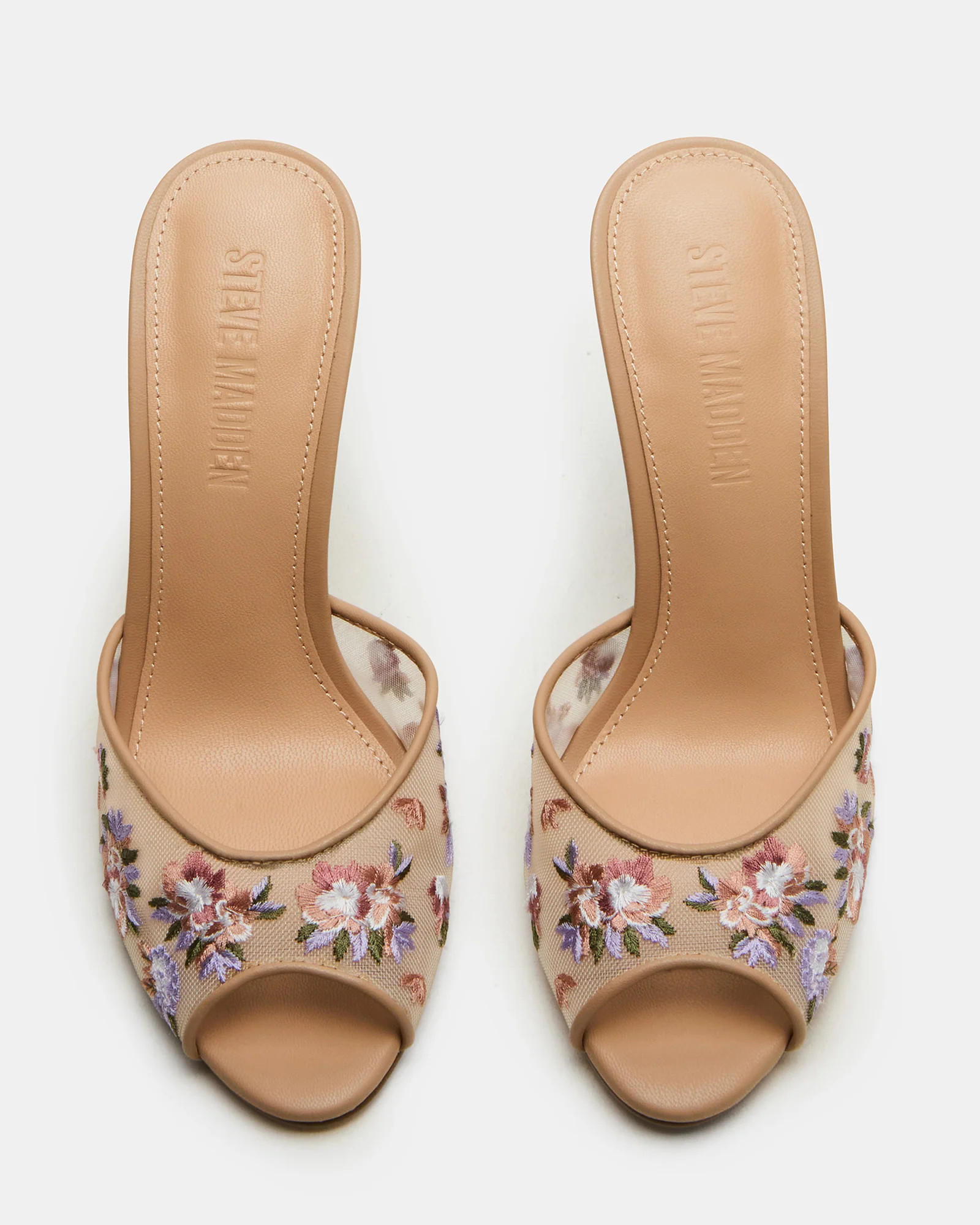 PRIYA Mesh Floral Multi Mule | Women's Heels | Steve Madden (US)