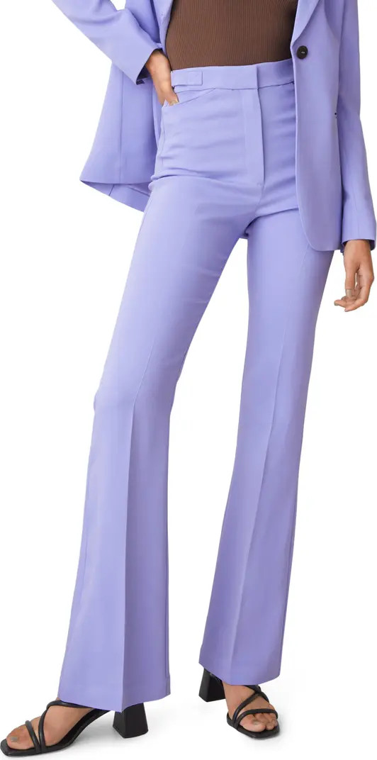 & Other Stories High Waist Flare Trousers | Nordstrom | Nordstrom