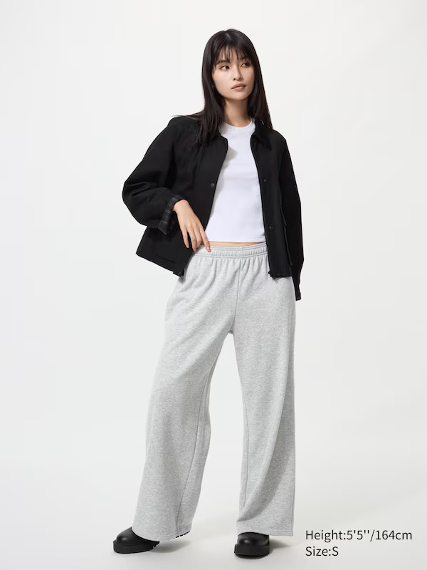 Sweat Wide Trousers | UNIQLO (UK)