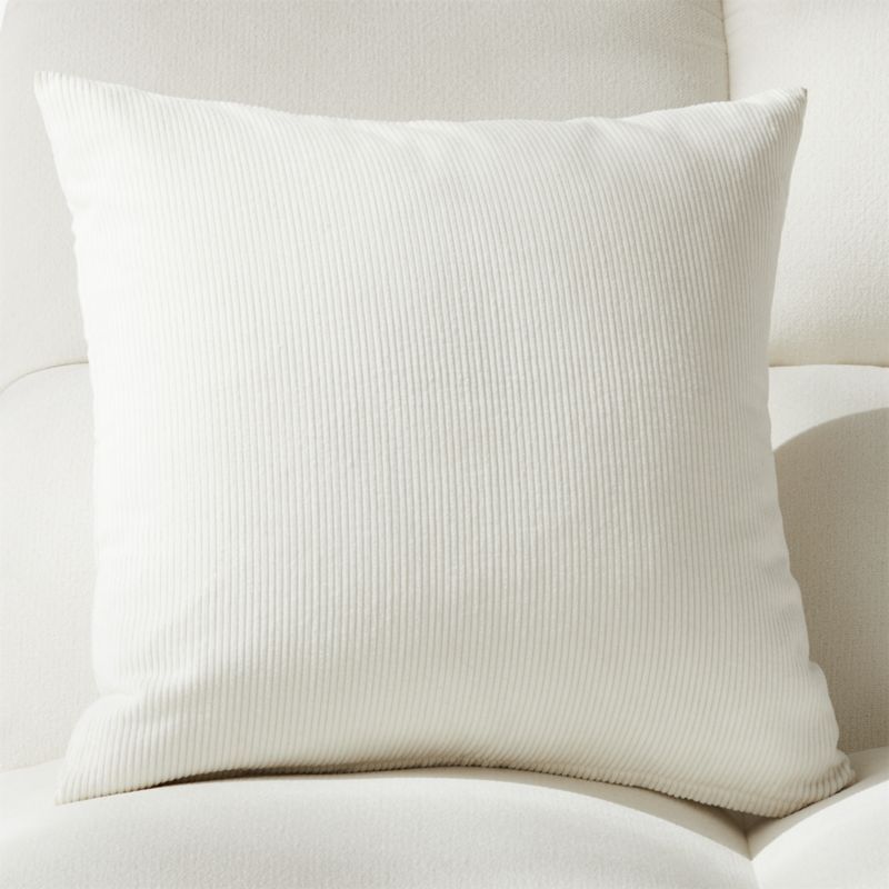 20" Anywhere Pillow with Feather-Down Insert | CB2 | CB2