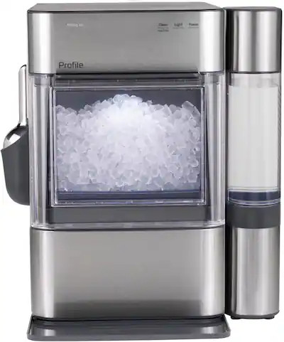 GE Profile - Opal 2.0 Ultra Nugget Ice Maker with Side Tank and Scale Inhibiting Filter - Stainless Steel | Best Buy U.S.