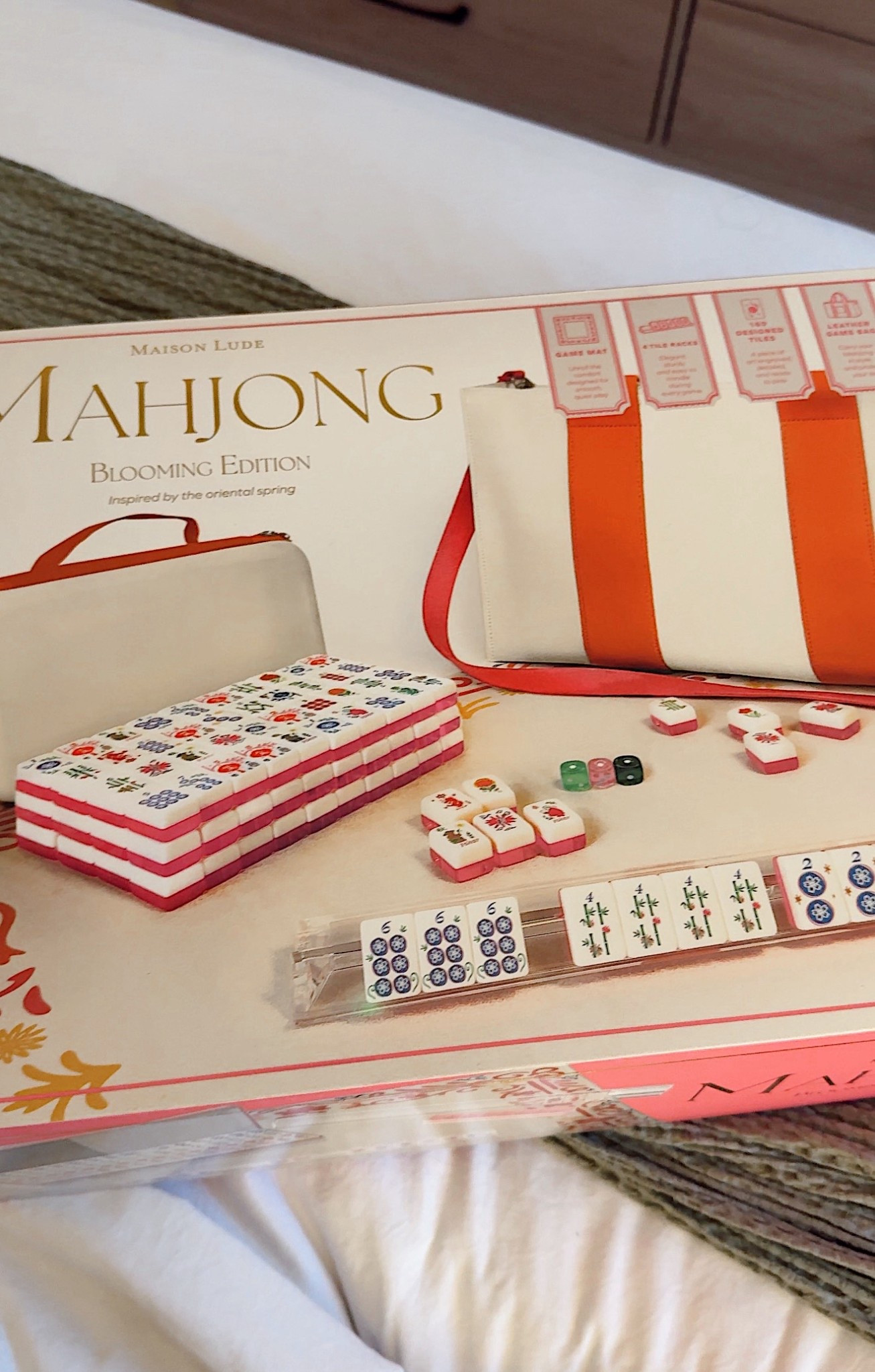I still cannot believe this deal — $150 for a WHOLE mahjong set! (Plus it’s super cute & girly) 

#LTKSaleAlert #LTKHome