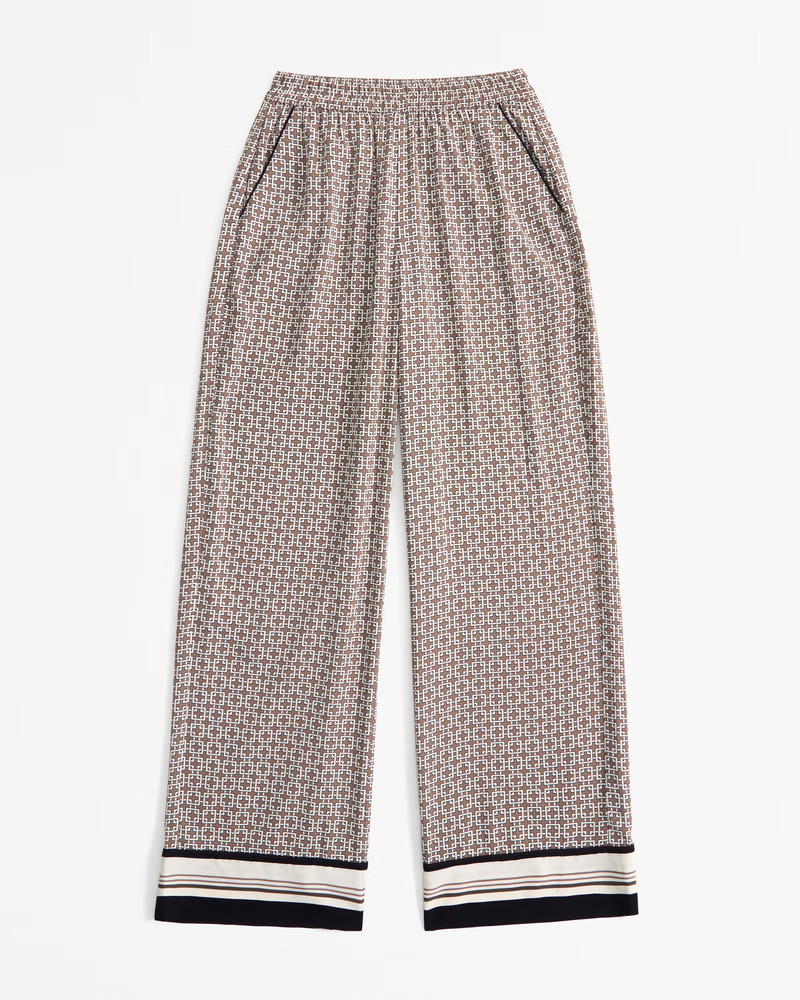 Women's Drapey Pull-On Pant | Women's Bottoms | Abercrombie.com | Abercrombie & Fitch (US)