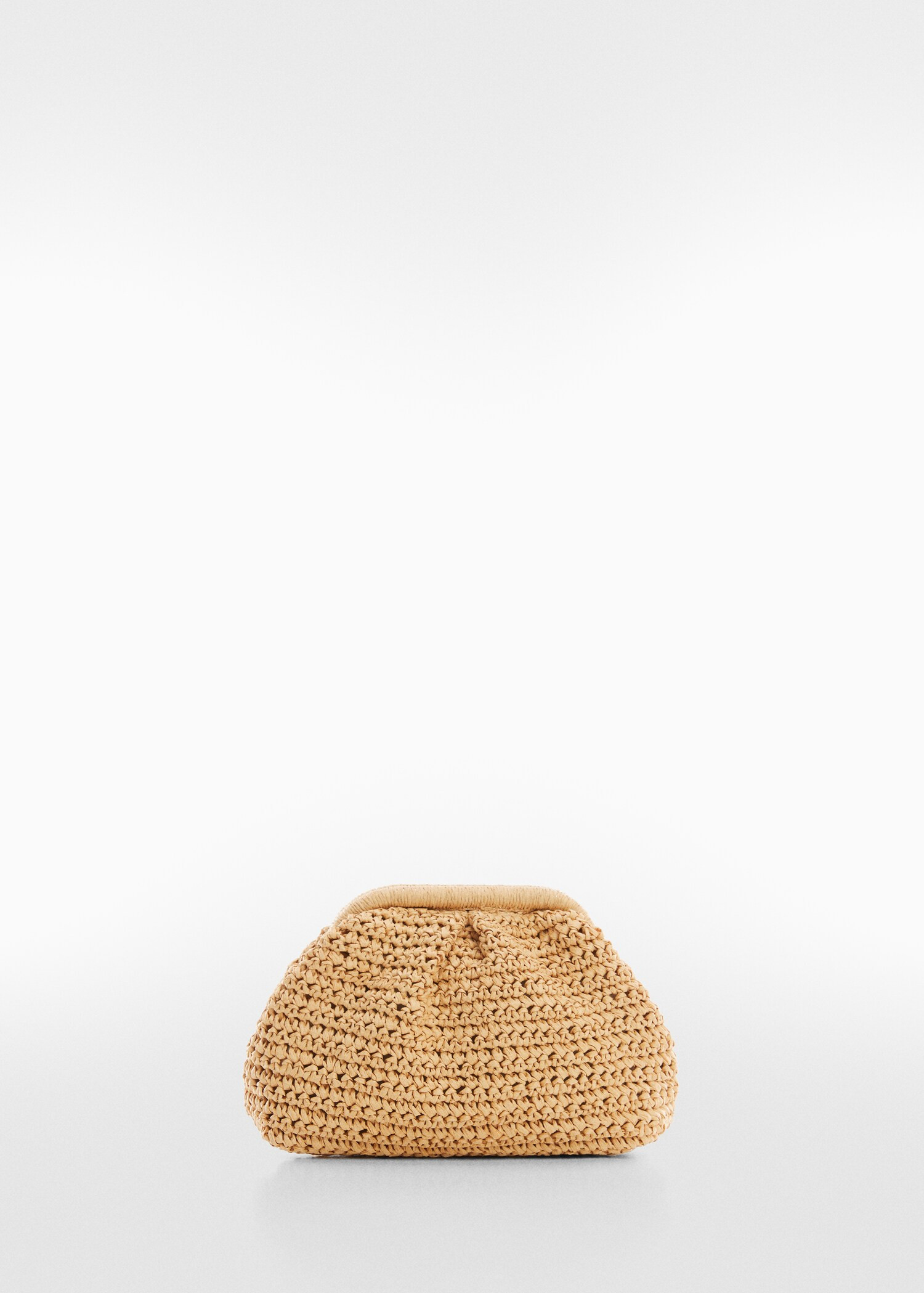 Natural fiber handbag | MANGO (US)
