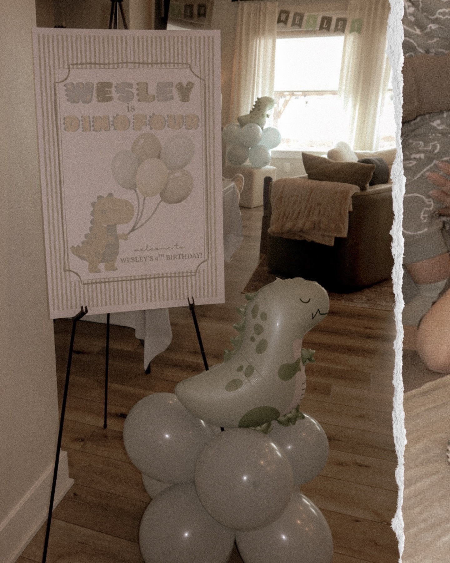 A DinoFOUR year old birthday party! We had so much fun celebrating our 4 year old Dino obsessed boy! All decorations were dinosaurs themed for his birthday. 🥹🦕🦖

#LTKKids #LTKmomlife #LTKHome