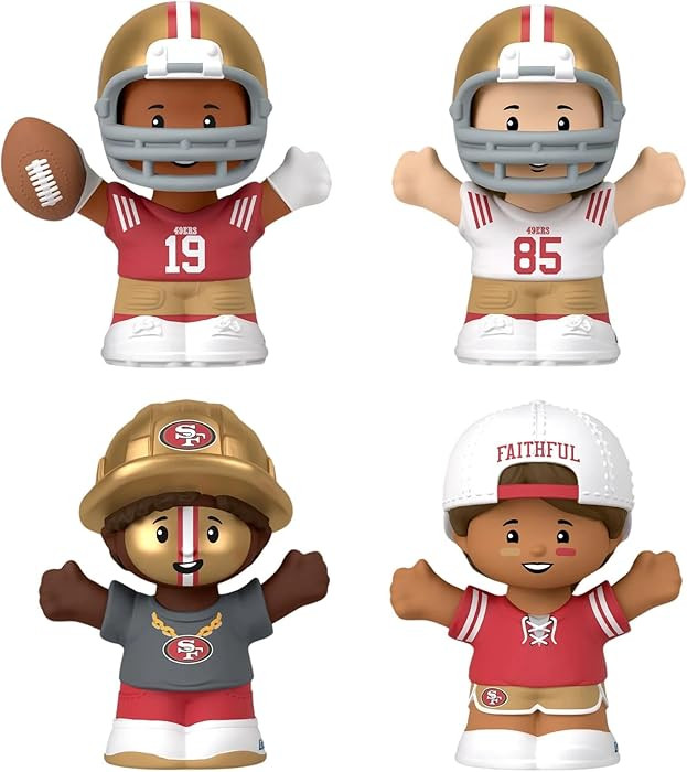 Little People Fisher Price Collector x NFL - San Francisco 49ers 4-Pack | Amazon (US)