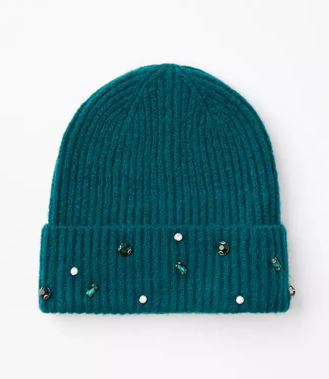 Stone Trim Beanie | LOFT