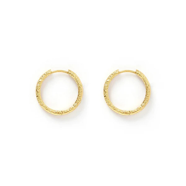 Arabella Gold Hoop Earrings | Arms Of Eve