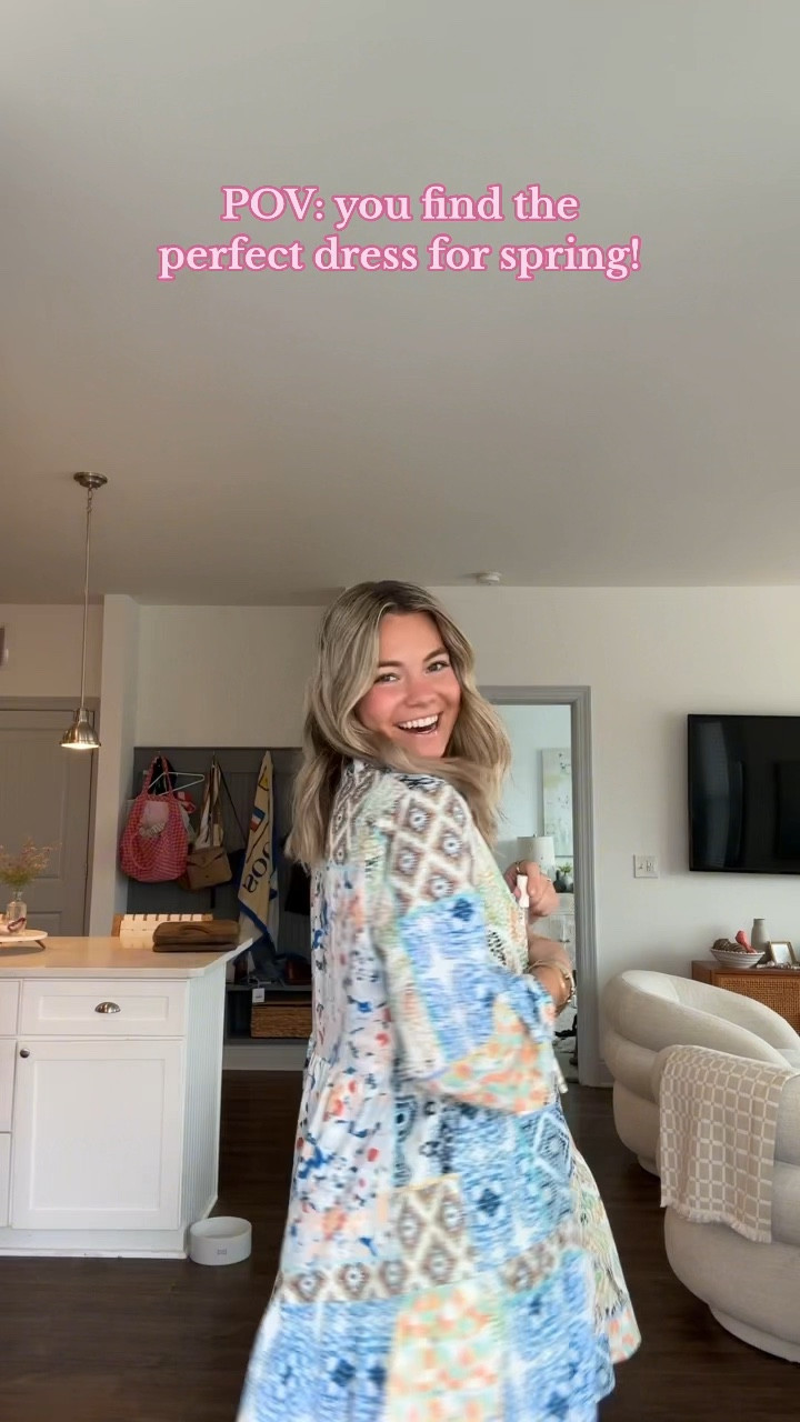 Perfect dress for spring!! Amazon spring dress!! So comfortable and love the colors!! 🌸🌼

#LTKstyletip #LTKbeauty #LTKSpringSale