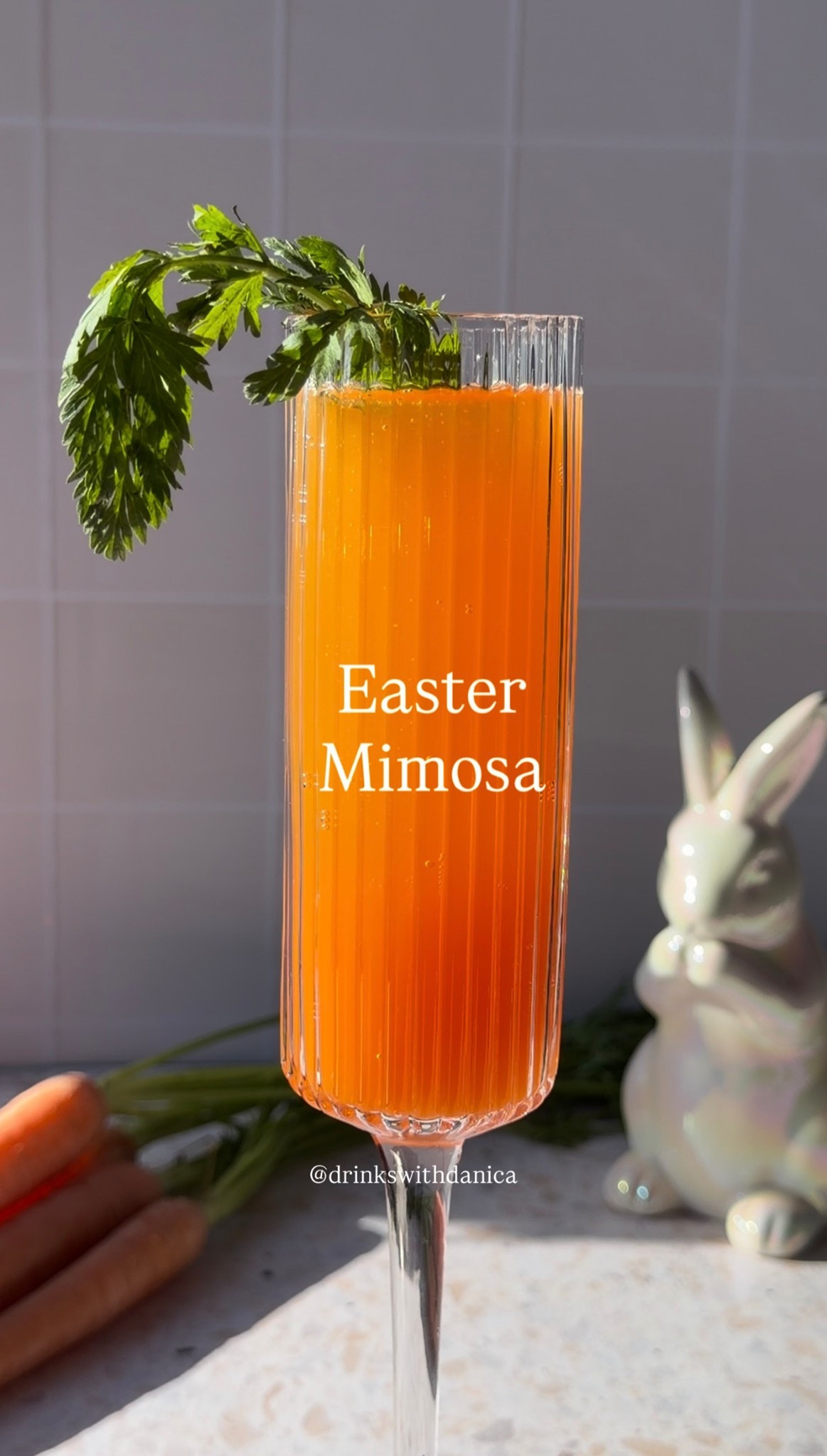 Easter Mimosa

Follow me on Instagram and TikTok @drinkswithdanica for this recipe and more 