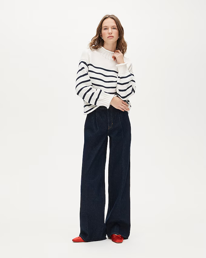 2025 Rollneck™ sweater in stripe | J. Crew US