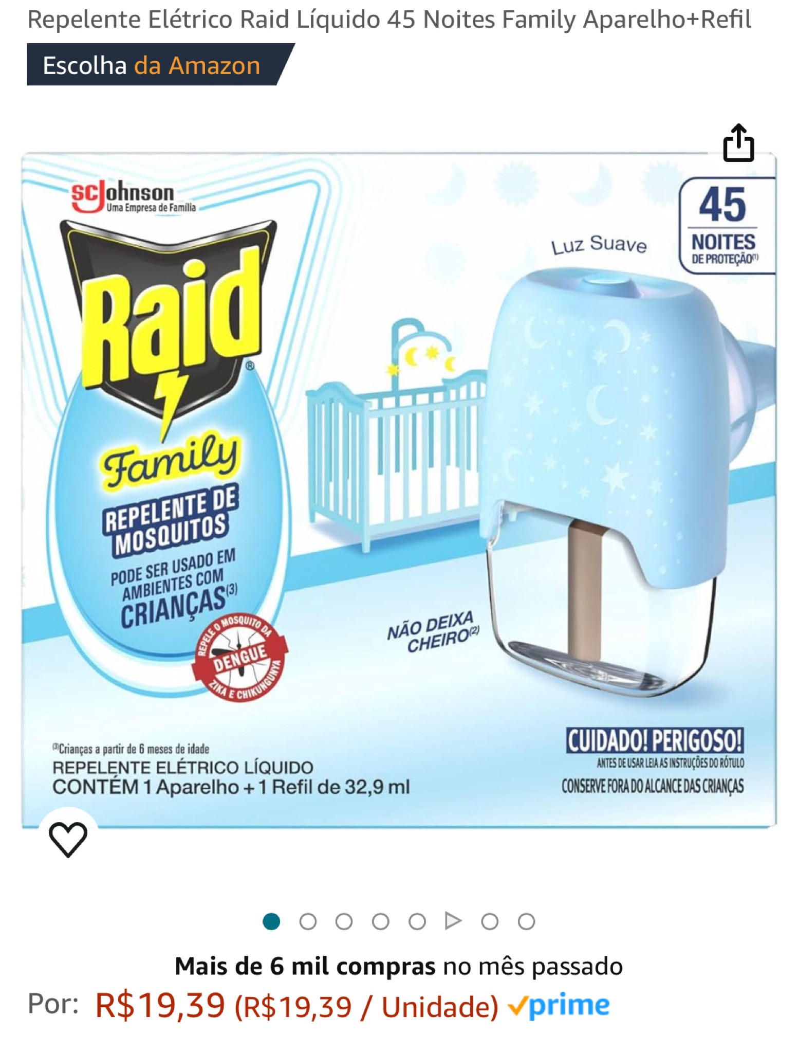 Repelente Elétrico Raid Líquido 45 Noites Family Aparelho+Refil

#LTKbrasil